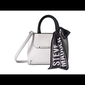 Steve Madden® Mini Juno Satchel handbag.